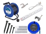 Extension Reels, Leads, Clips, Cable & Accessories